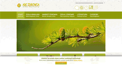 Desktop Screenshot of abczdrowia.com.pl