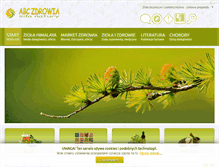 Tablet Screenshot of abczdrowia.com.pl